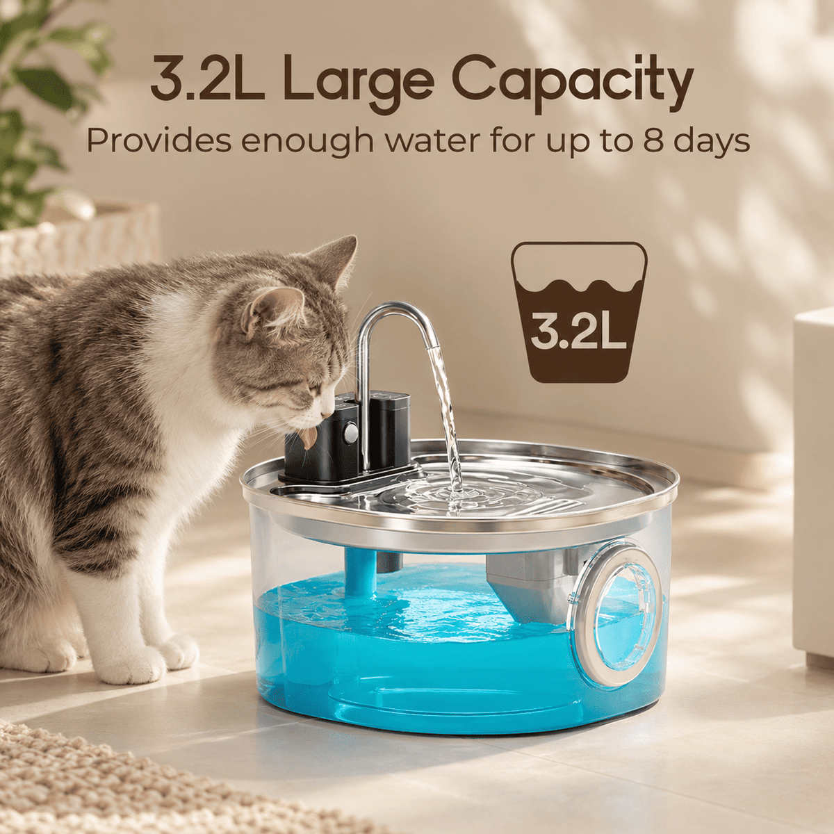 The Cat Fountain™ Health Bundle - Wireless