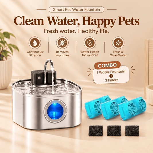 The Cat Fountain™ Health Bundle - Wireless